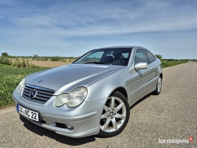 Mercedes C-klasa coupe 1,8 kompressor mega stan