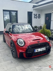 Mini cooper s John Works 2021r 192km 45000tys.km salon PL faktura 23%