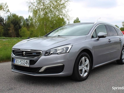 PIĘKNY PEUGEOT 508 SW 2.0 HDI 150 KM NAVI LED ALU PIĘKNY