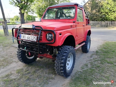 Suzuki samurai po renowacji 1.6 6cali liftu klatka wewnętrzna wyciągarka n