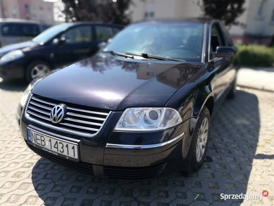 VW PASSAT FL sedan r2003, poj 2.0 benzyna. skrz Manualna. Ważne Opłaty