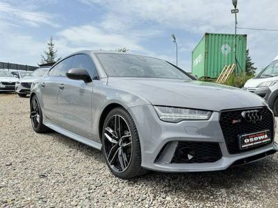 Audi RS7 4.0V8 perfomance 605KM carbon dociągi zmieniony dolot rok gwaranc…