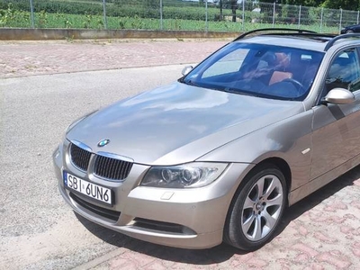 BMW E91 3,0 benzyna automat nawigacja panorama dach wnętrze M pakiet