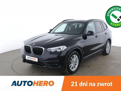 BMW X3 G01 FV23%, Plug-In, 4x4, skóra, navi, el. fotele z pamięcią, czujniki pa