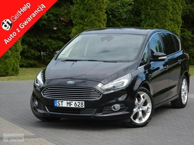 Ford S-MAX 7-Foteli Skóry Navi Panorama Full Led Park. Assist 2xParktr. Alu 19