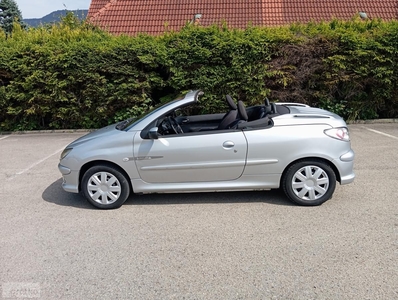 Peugeot 206 I *Cabrio* 1,6 benz.-109 KM* 2004r.* Klimatyzacja*