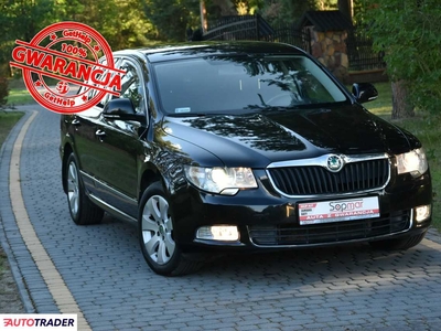 Skoda Superb 1.8 benzyna 160 KM 2012r. (Kampinos)