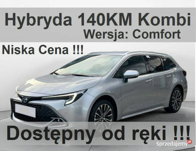 Toyota Corolla Nowa Hybryda 140KM 1,8 Comfort Kamera Dostępny od ręki - 13…