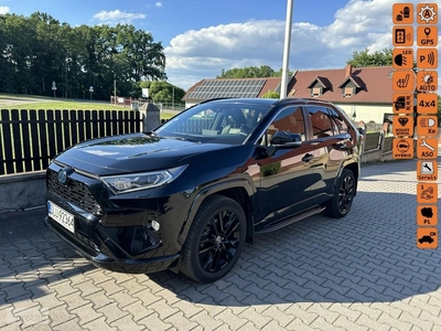 Toyota RAV 4 V Pełna opcja 1 właściciel 51tyś km 2,5 hybrid Black Edition JBL 4X