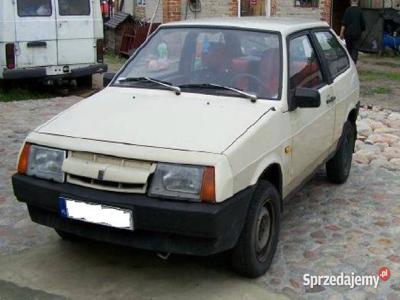 Lada 2108 Samara brązowe wnętrze