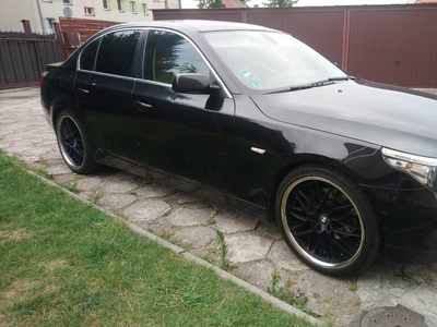 BMW e60 530i manual M54 nowe opony!