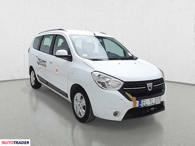 Dacia Lodgy 1.6 benzyna + LPG 109 KM 2018r. (Komorniki)