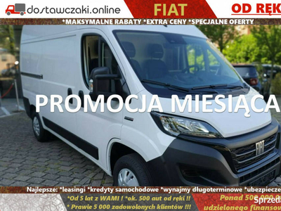 Fiat Ducato L3H2 2.2 140KM, podw. resor, 3 miejsca, tempomat, od ręki !!