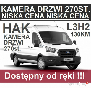 Ford Transit L3H2 130KM HAK hol. Super Niska Cena Dostępny od ręki ! 1795 …