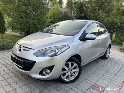 Mazda 2, Bezwypadkowa, Serwisowana, Climatronic, Alufelgi