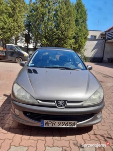 Peugeot 206xs 1.4 1999r ważne opłaty