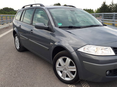 RENAULT MEGANE 2 fl 1.6 07r. zDe.gwPrzebOrygZarej.159tkmklimaŁadna