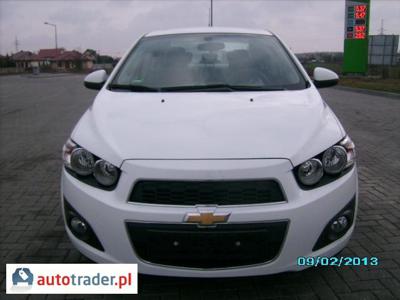 Chevrolet Aveo 1.4 benzyna 100 KM 2012r. (września)