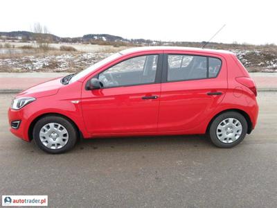 Hyundai i20 1.2 85 KM 2013r. (Lidzbark Warmiński)