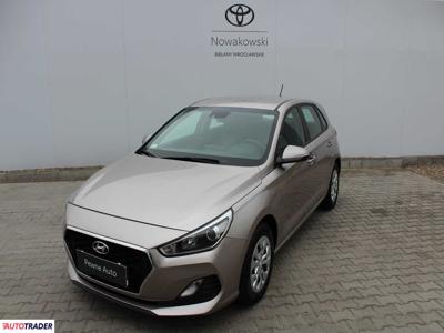 Hyundai i30 1.4 benzyna 100 KM 2019r. (Bielany Wrocławskie)