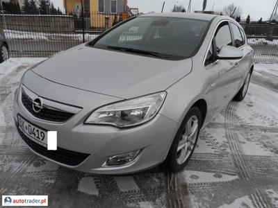 Opel Astra 1.6 180 KM 2011r. (Działdowo)