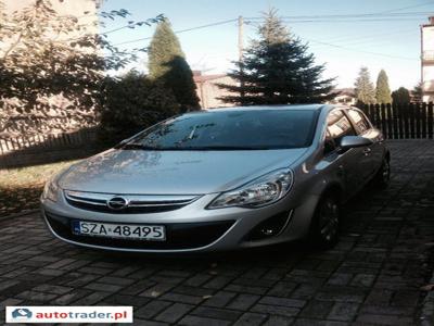 Opel Corsa 1.2 86 KM 2011r. (Zawiercie)