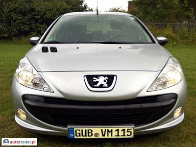 Peugeot 206 1.2 60 KM 2011r. (Marcinowice)