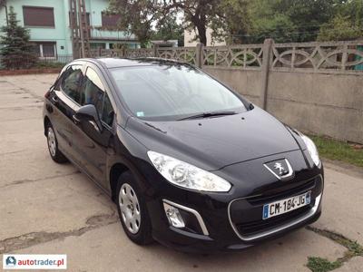 Peugeot 308 1.6 92 KM 2012r. (Ostrów Wlkp.)