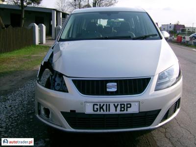 Seat Alhambra 2.0 140 KM 2011r. (Września)