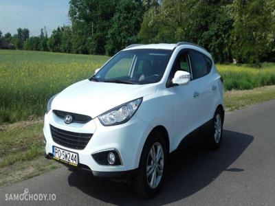 Używane Hyundai ix35 Hyundai IX35 Biały 4WD 4x4 2.0 crdi skóra serwisowany + opony zimowe