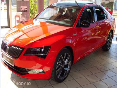 Używane Škoda Superb Sportline 2,0 TDI 190 DSG bogata wersja dostępny od ręki