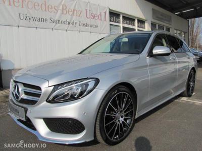 Używane Mercedes-Benz Klasa C C180 AMG, Navi Burmester, Kamera, Lampy LED, Salon Polska