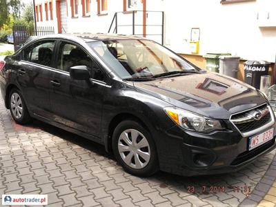 Subaru Impreza 2.0 150 KM 2013r. (Wyszogród)