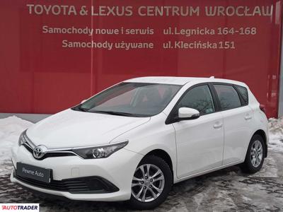 Toyota Auris 1.3 benzyna 99 KM 2016r. (Wrocław)