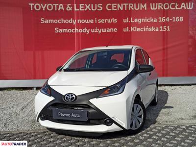 Toyota Aygo 1.0 benzyna 72 KM 2018r. (Wrocław)