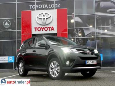 Toyota RAV 4 2.0 benzyna 152 KM 2013r. (Łódź)