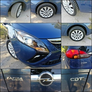 Opel Zafira 1.6 CDTI*Climatronic*Alu*Navi*Pełna Elektryka*Grzana Kiera*Top Stan!!!