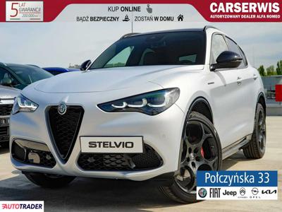 Alfa Romeo Stelvio 2.0 benzyna 280 KM 2023r. (Warszawa)