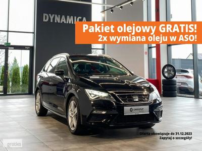 SEAT Leon III -ST FR 1.5TSI 130KM M6 2019 r., salon PL, I wł., f-a VAT, gwarancja