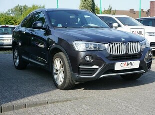 BMW X4 2.0D xDrive xLine 190KM, polski salon, jeden użytkownik, rok gwarancji