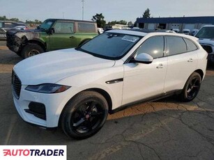 Jaguar F-PACE 2.0 benzyna 2021r. (WOODHAVEN)