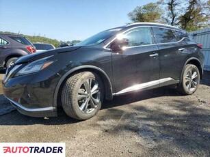 Nissan Murano 3.0 benzyna 2020r. (WEST MIFFLIN)