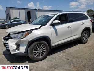 Toyota Highlander 3.0 benzyna 2019r. (TULSA)