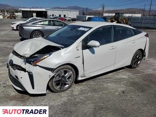 Toyota Prius 1.0 hybrydowy 2019r. (SUN VALLEY)