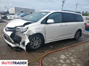 Toyota Sienna 3.0 benzyna 2020r. (CHICAGO HEIGHTS)