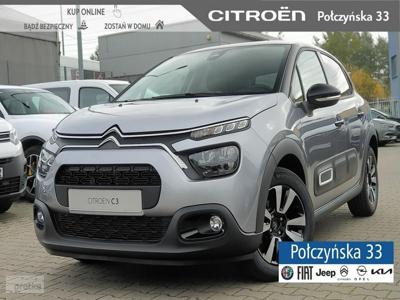 Citroen C3 III 1.2 PURETECH 83 MT5 wersja Max | Szary z czarnym dachem | ADML