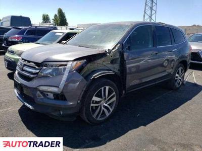 Honda Pilot 3.0 benzyna 2018r. (VALLEJO)