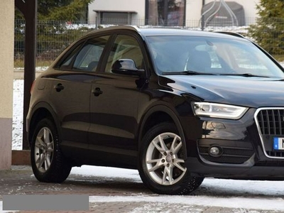 Audi Q3 nie wybrano wersji 2,0 TDI CR xenony LED czujniki parkowania serwisowany