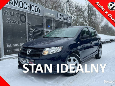 Dacia Sandero 1.2 1wł Wspomaganie El szyby Abs TUV Stan BDB…