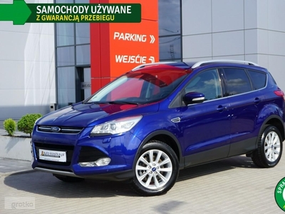 Ford Kuga II Xenon, Półskóra, Grzane fotele, Climatronic, Hak, GWARANCJA, Serwis!